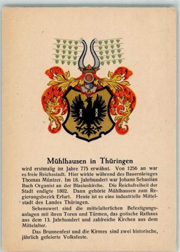 Mühlhausen Wappen Chronik