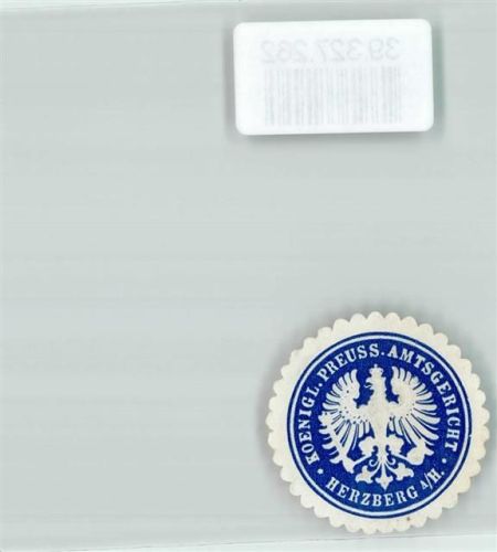 Herzberg Koenigl. Preuss Amtsgericht Herzberg a. H.