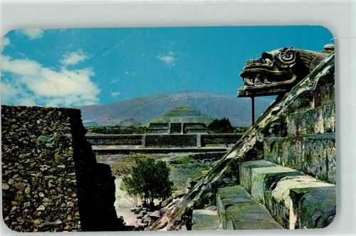 Teotihuacan Templo de Quetzalcoatl Pyramiden
