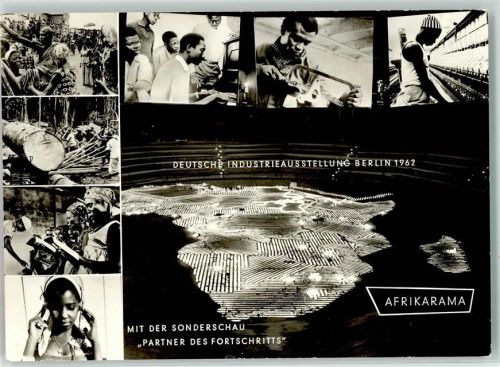 Treptow 1962 Deutsche Industrie-Ausstellung 1962 Sonderschau AFRIKAMA