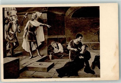 sign.Crosio Oper Der Troubadour Serie II-4