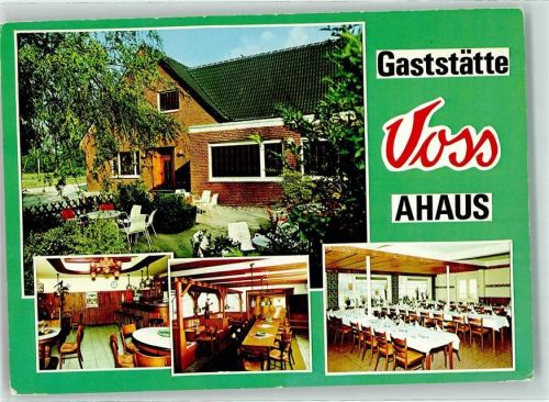 Ahaus Gasthaus Voss Gastraum Terrasse
