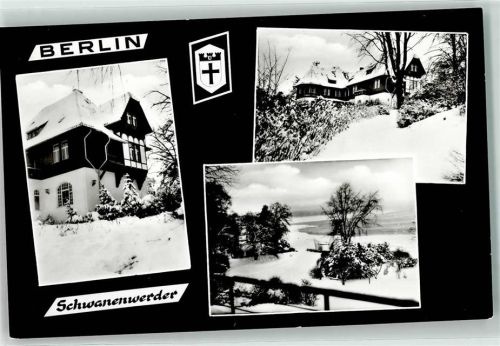 Wannsee Schwanenwerder Jugendheim Tempelhof Winter