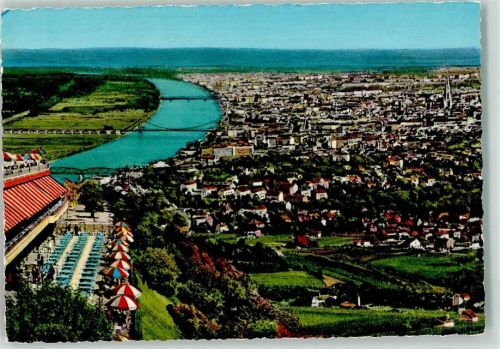 Wien Blick vom Kahlenberg auf Wien u.Donau