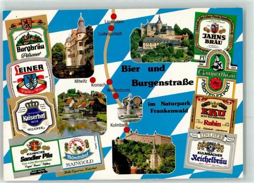 Kulmbach Bier und Burgenstraße