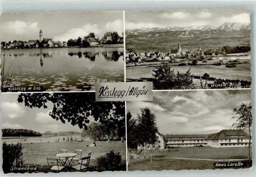 Kißlegg Strandbad Haus Loretto Zeller See