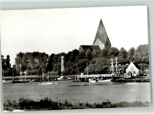 23999 O2401 Insel Poel - OT. Kirchdorf Kirche Hafen
