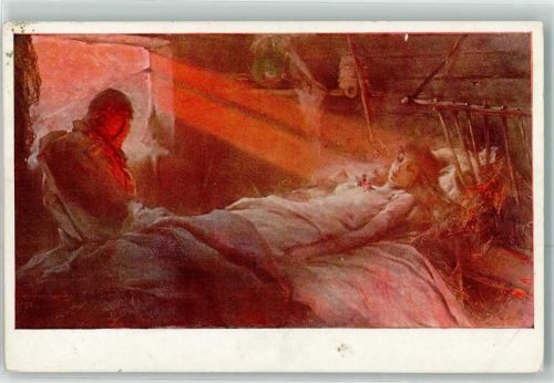 1911 Aufgebahrte Frau