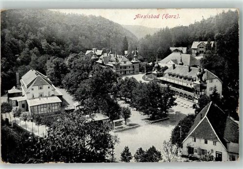 Alexisbad Kurhaus Bahnpoststempel