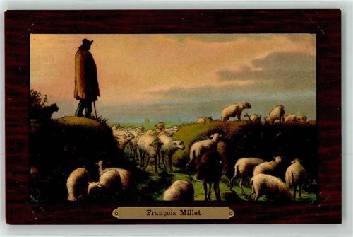 Hirte sign.Francois Millet KNG Nr.614