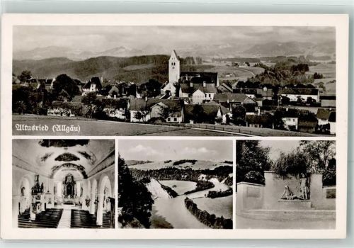 Altusried Pfarrkirche St. Blasius u. Alexander Kircheninneres