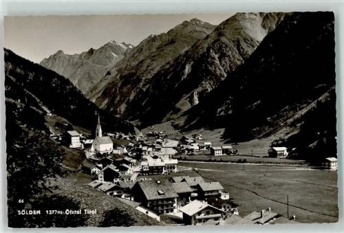 Sölden 1377 m Kirche Ötztal