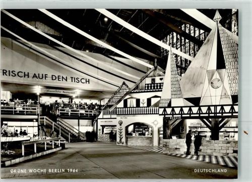 Westend 1964 Grüne Woche Ausstellungshalle von Deutschland