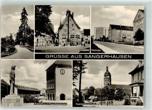 Sangerhausen Rosarium Bergarbeiterdenkmal Friedrich- Schmidt- Straße