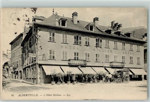 Albertville 1914 l`Hotel Million