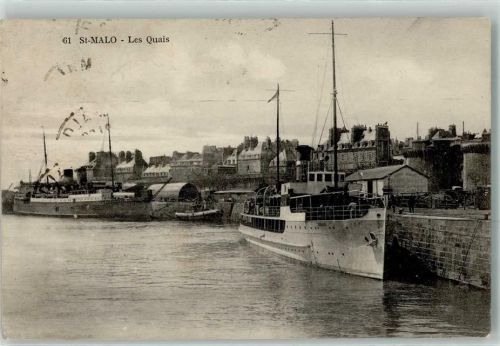 Saint-Malo les Quais Dampfer