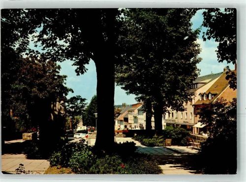 Vohenstrauß Dorfplatz mit Stadtapotheke