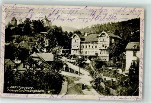 Elgersburg 1920 Eisenbahn-Erholungsheim