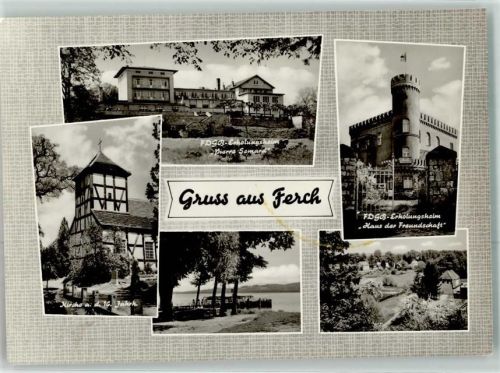 Ferch Kirche FDGB Haus der Freundschaft FDGB Erholungsheim Pierre Samard