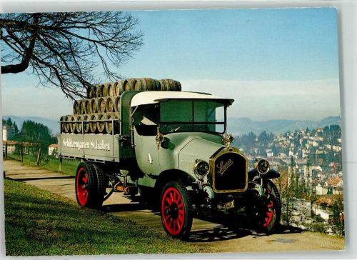 Saurer Lastwagen Jahrgang 1917 Der Veteran unter den Schützengarten Fahrzeugen