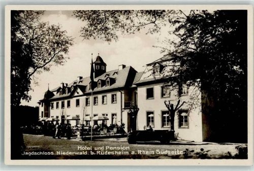 Niederwald 1941 Hotel Südseite Oldtimer