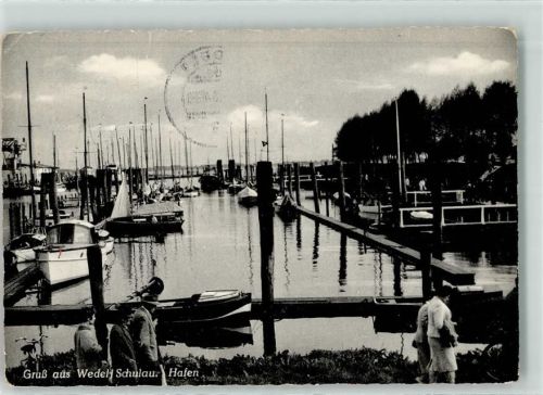 Wedel Schulau Hafen Segelboot