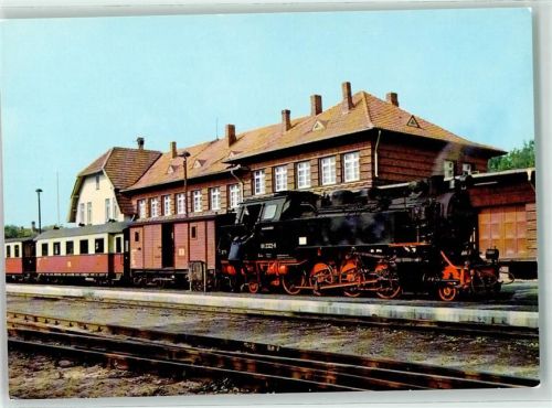 Kühlungsborn Die Bäderbahn Bad Doberan Eisenbahn im Bahnhof Kühlungsborn West