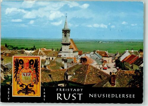 Rust Freistadt Wappen Neusiedlersee Kirche Omnibus
