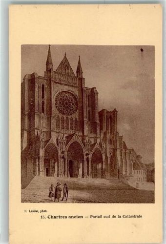 Chartres Portail sud de la Cathedrale