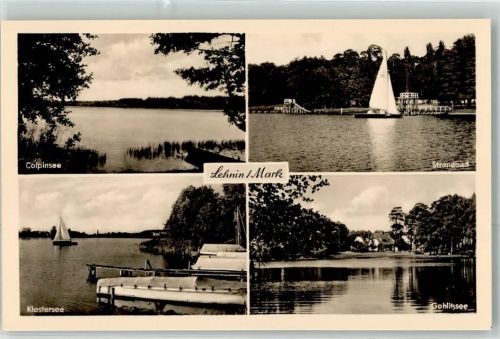 Lehnin Strandbad Klostersee Colpinsee Gohlitzsee