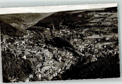 Calw Nagoldtal Hirsau Fliegeraufnahme
