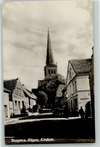 Bergen Kirchstraße Kirche St Marien