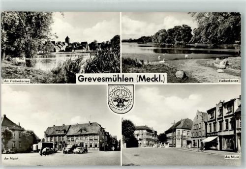 Grevesmühlen Vielbeckersee Schwäne Am Markt