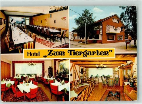 Velen Hotel Zum Tiergarten Gastraum Saal