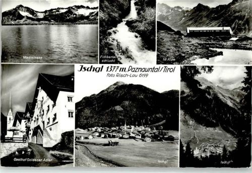 Ischgl Madleinsee Fimbertalschlucht Id-Alpe Gasthaus Goldener Adler nur Scan beschnitten