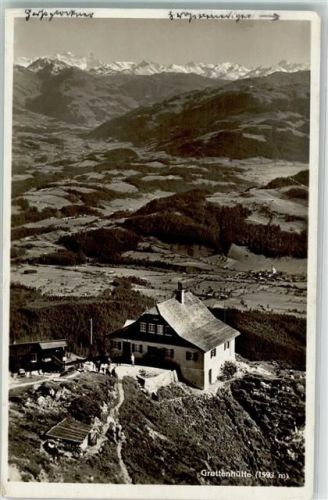 Ellmau Gruttenhütte Blick auf Ellmau u. D. Hohen Tauern