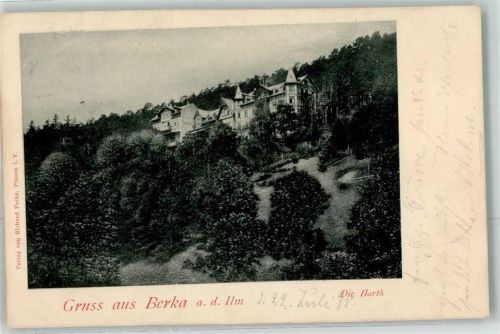 Bad Berka 1898 Die Harth