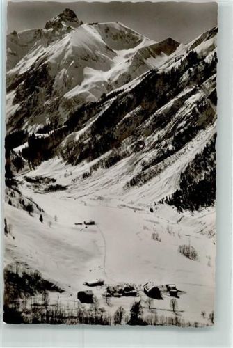 Spielmannsau Winter Hüttenstempel