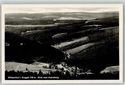 Wildenthal Blick vom Auersberg
