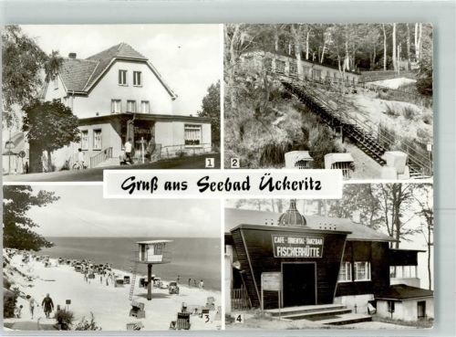 Ückeritz Ratscafe Strandleben Fischerhütte