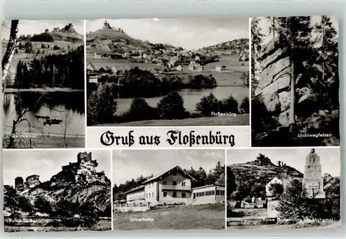 Flossenbürg Geisweiher Ruine Floßenbürg Silberhütte Löchlwegfelsen
