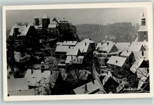 01848 O8352 Hohnstein - Burg Winter