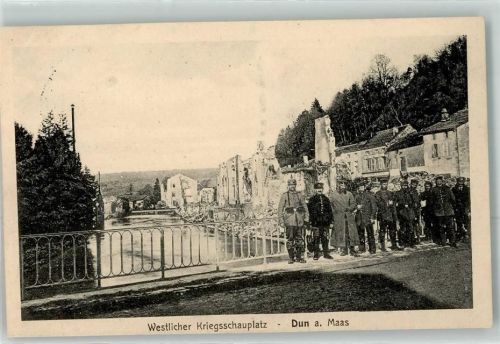 Dun 1916 an der Maas Uniform