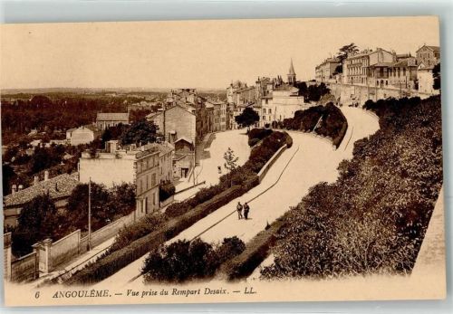 Angouleme Vue prise du Rempart Desaix