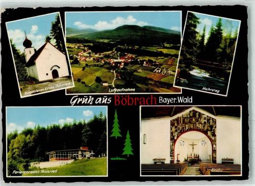 Böbrach Magdalenen-Kirche Ferienparadies Maisried Muhrsteg