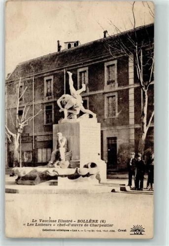Bollene les Lutteurs chef d`ceuvre de Charpentier