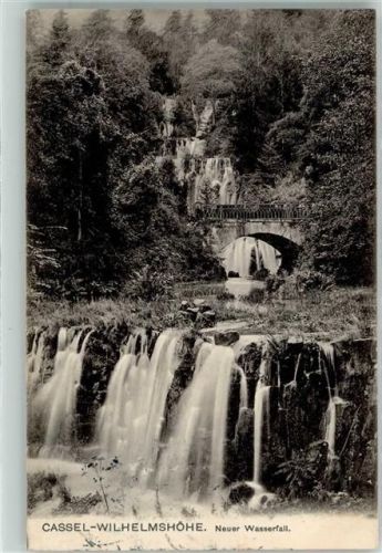 Wilhelmshöhe 1910 Neuer Wasserfall