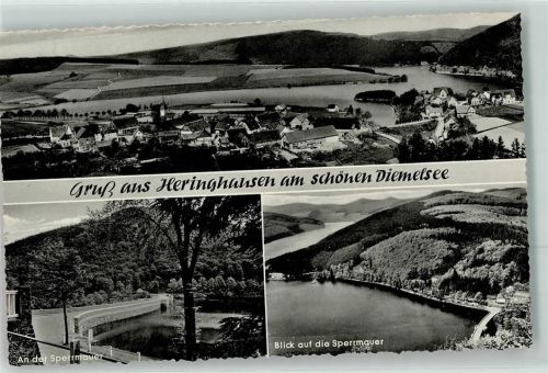Heringhausen Talsperre Diemelsee Staumauer