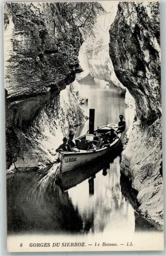 Gresy-sur-Aix Dampfer Gorges du Sierroz