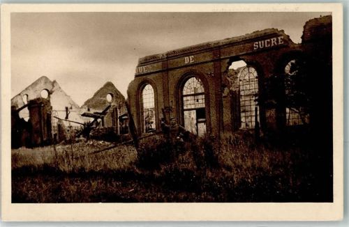 Montauban Zerstörte Zuckerfabrik